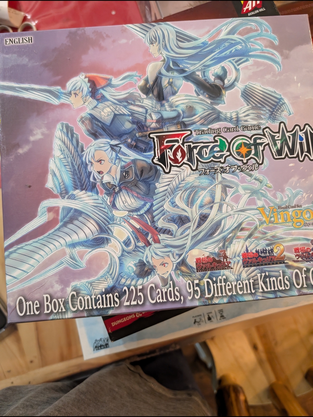 English Factory Vingolf Booster Box with Blue and White Artwork